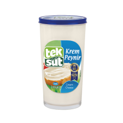 TEKSÜT KREM PEYNİR CAM 240 GR  TEKSÜT KREM PEYNİR CAM 240 GR