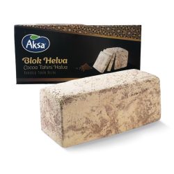 AKSA HELVA KAKAOLU BLOK 5 KG  AKSA HELVA KAKAOLU BLOK 5 KG