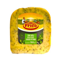 İTHAL - FRİCO GOUDA OTLU PARÇA 150 GR  İTHAL - FRİCO GOUDA OTLU PARÇA 150 GR