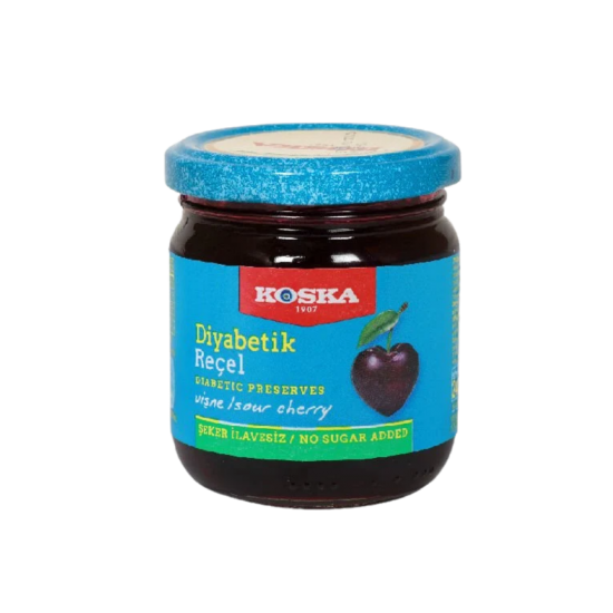 KOSKA DİYABETİK VİŞNE REÇELİ 240 GR 