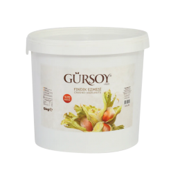 GÜRSOY FINDIK (%70) EZMESİ TANELİ 5 KG  GÜRSOY FINDIK (%70) EZMESİ TANELİ 5 KG