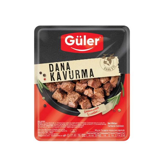 GÜLER DANA KAVURMA KARE KG GÜLER DANA KAVURMA KARE KG