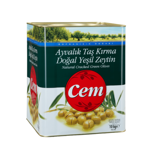 CEM YEŞİL ZEYTİN TAŞKIRMA AYVALIK (291-350) 10 KG