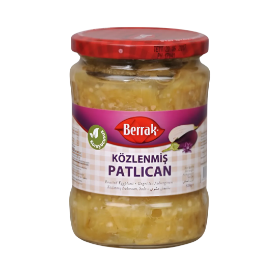BERRAK KÖZLENMİŞ PATLICAN 520 ML  BERRAK KÖZLENMİŞ PATLICAN 520 ML