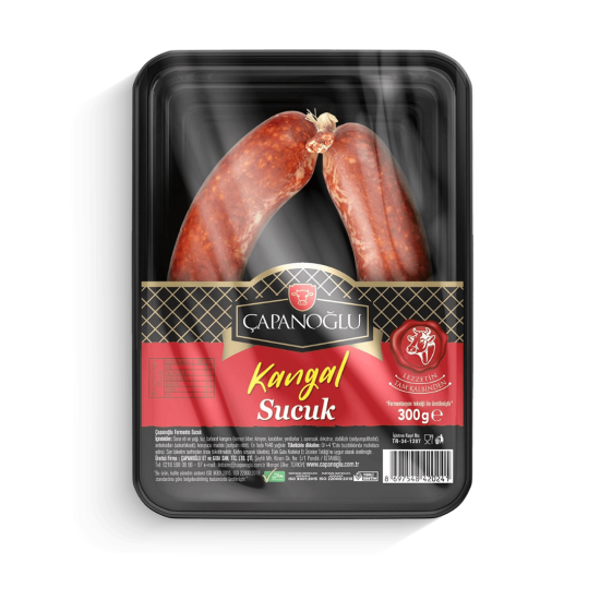 ÇAPANOĞLU DANA SUCUK KANGAL KVT 300 GR 