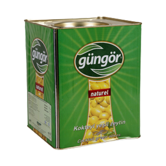 GÜNGÖR YEŞİL ZEYTİN KOKTEYL 100-120 CLB 10 KG  GÜNGÖR YEŞİL ZEYTİN KOKTEYL 100-120 CLB 10 KG