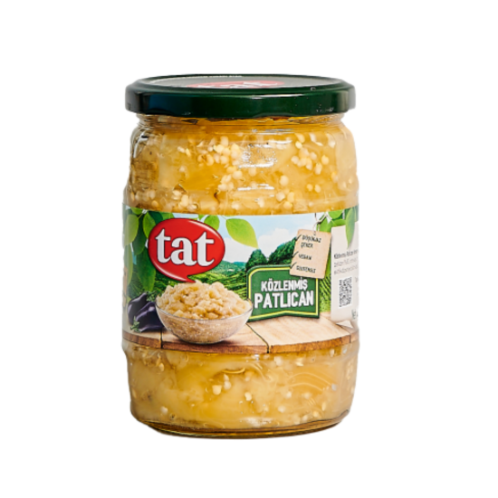 TAT KÖZLENMİŞ PATLICAN 580 CC CAM  TAT KÖZLENMİŞ PATLICAN 580 CC CAM