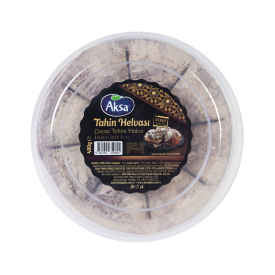 AKSA HELVA KAKAOLU 400 GR  AKSA HELVA KAKAOLU 400 GR