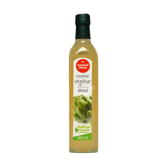 ANADOLU ZİRAAT ENGİNAR SİRKESİ  500 ML  ANADOLU ZİRAAT ENGİNAR SİRKESİ  500 ML