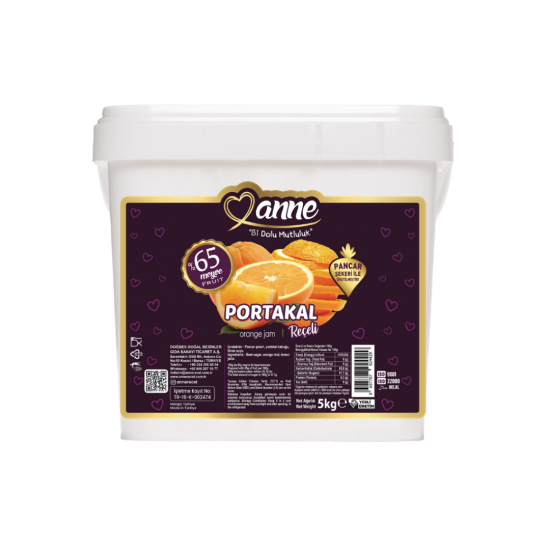 DOĞBES ANNE REÇELİ PORTAKAL 5 KG