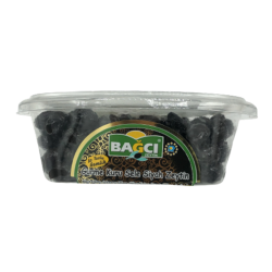 BAĞCI SİYAH ZEYTİN AZ TUZLU KURU SELE 400 GR BAĞCI SİYAH ZEYTİN AZ TUZLU KURU SELE 400 GR