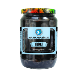 MARMARA BİRLİK SİYAH ZEYTİN DİLİMLİ 350 GR 