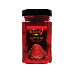 TAMEK REÇEL ÇİLEK KVNZ 380 GR  TAMEK REÇEL ÇİLEK KVNZ 380 GR