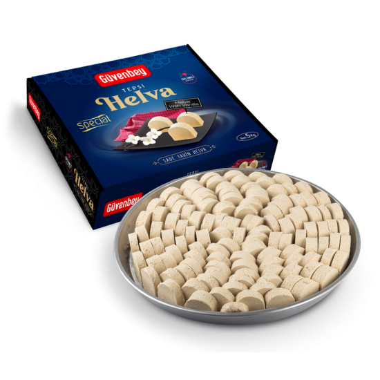 GÜVENBEY HELVA SADE SPECIAL DİLİM 5 KG  GÜVENBEY HELVA SADE SPECIAL DİLİM 5 KG