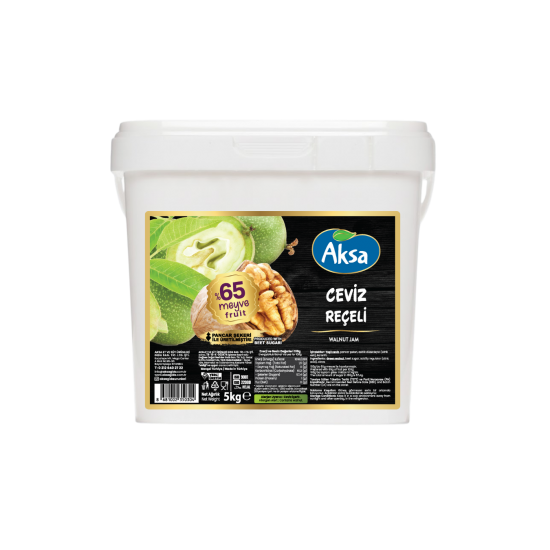 AKSA REÇEL YEŞİL CEVİZ (ŞEKERLEME) 5 KG