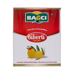 BAĞCI YEŞİL ZEYTİN BİBERLİ DUBLE (181-200) 10 KG BAĞCI YEŞİL ZEYTİN BİBERLİ DUBLE (181-200) 10 KG