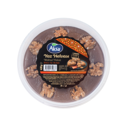 AKSA HELVA CEVİZLİ YAZ 400 GR  AKSA HELVA CEVİZLİ YAZ 400 GR