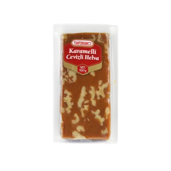 TATSAN HELVA CEVİZLİ KARAMELLİ 250 GR 