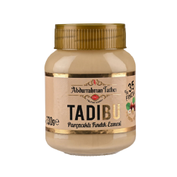 A.TATLICI TADIBU PARÇACIKLI FINDIK EZMESİ 330 GR A.TATLICI TADIBU PARÇACIKLI FINDIK EZMESİ 330 GR