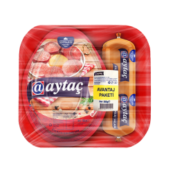 AYTAÇ SUCUK PİLİÇ + SALAM PİLİÇ 2 Lİ 380 GR * 8