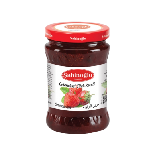 ŞAHİNOĞLU REÇEL ÇİLEK  CAM  1500 GR 