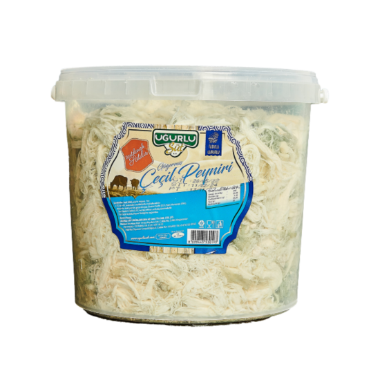 UĞURLU ÇEÇİL KÜFLÜ 5 KG KOVA 