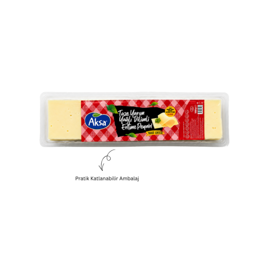 AKSA DİLİMLİ ERİTME PEYNİRİ 1000 GR 