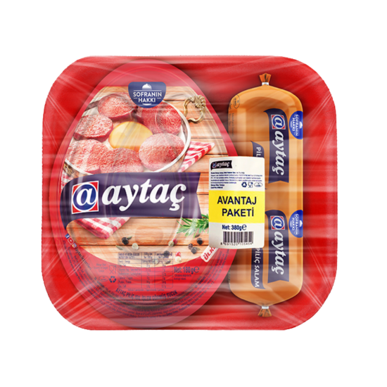 AYTAÇ SUCUK PİLİÇ + SALAM PİLİÇ 2 Lİ 380 GR  AYTAÇ SUCUK PİLİÇ + SALAM PİLİÇ 2 Lİ 380 GR