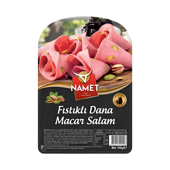 NAMET SALAM DANA FISTIKLI DİLİMLİ 150 GR 