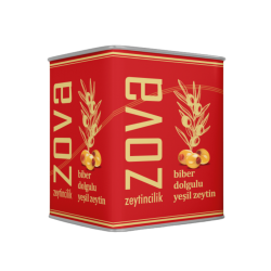 ZOVA YEŞİL ZEYTİN IZGARA BİBER DOLGULU 10 KG