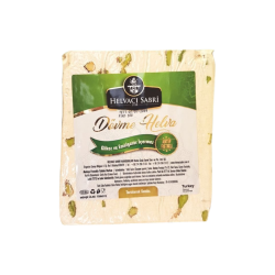 HELVACI SABRİ DÖVME ANTEP FISTIKLI HELVA KG HELVACI SABRİ DÖVME ANTEP FISTIKLI HELVA KG