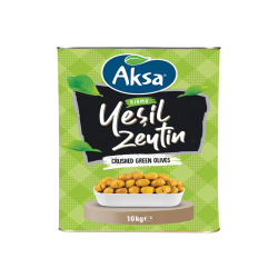 AKSA YEŞİL ZEYTİN KIRMA (121-140) 10 KG