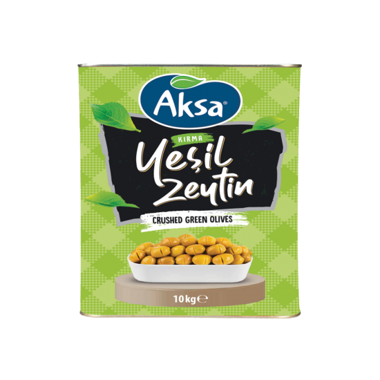 AKSA YEŞİL ZEYTİN KIRMA (121-140) 10 KG