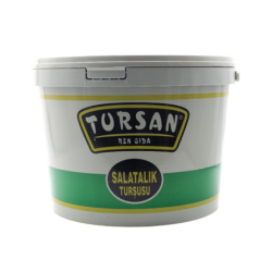 TURSAN TURŞU SALATALIK SLAYT KESİM KOVA 9 KG TURSAN TURŞU SALATALIK SLAYT KESİM KOVA 9 KG
