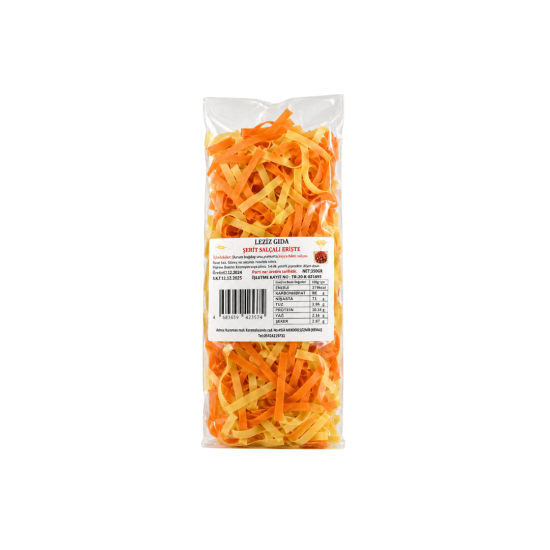 LEZİZ SAÇAKLI SALÇALI ERİŞTE 350 GR 