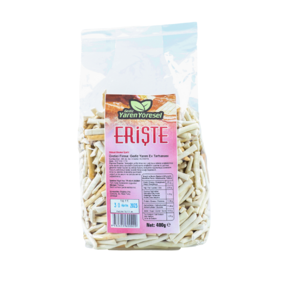 GEDİZ YAREN EV ERİŞTESİ 400 GR  GEDİZ YAREN EV ERİŞTESİ 400 GR