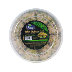 AKSA HELVA FISTIKLI 400 GR  AKSA HELVA FISTIKLI 400 GR