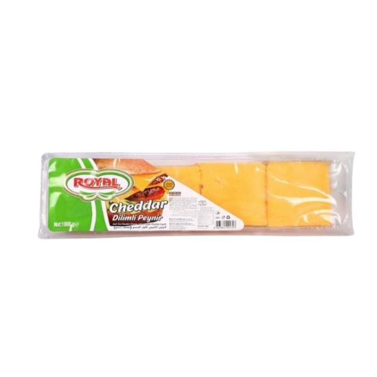 ROYAL CHEDDAR BURGER PEYNİR DİLİMLİ 1000 GR 