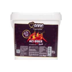 DOĞBES ANNE REÇELİ ACI BİBER 5 KG  DOĞBES ANNE REÇELİ ACI BİBER 5 KG