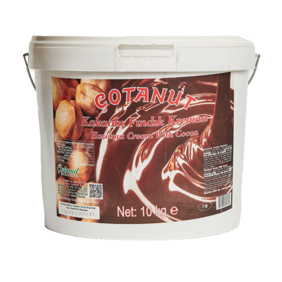 ÇOTANUT ÇOKOKREM SİYAH RENK KOVA 10 KG  ÇOTANUT ÇOKOKREM SİYAH RENK KOVA 10 KG