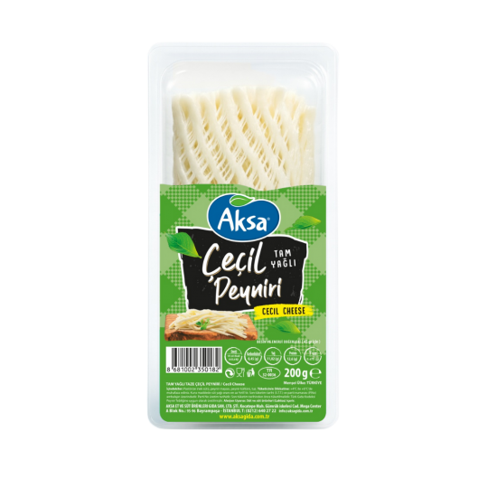 AKSA ÇEÇİL PEYNİR  200 GR 