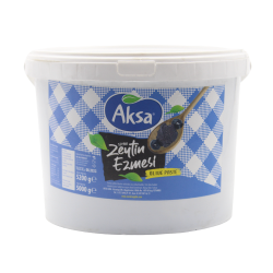 AKSA SİYAH  ZEYTİN EZMESİ KOVA 5 KG