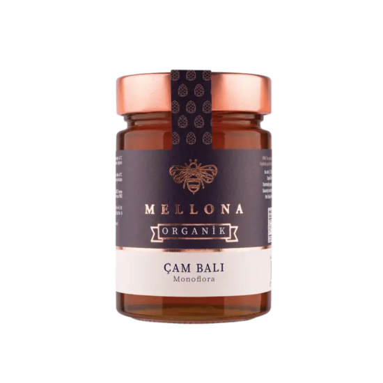 MELLONA ORGANİK ÇAM BALI SÜZME 450 GR 