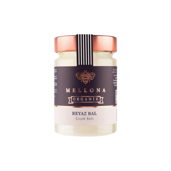 MELLONA ORGANİK BEYAZ BAL SÜZME 400 GR 