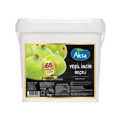AKSA REÇEL YEŞİL İNCİR (ŞEKERLEME) 5 KG