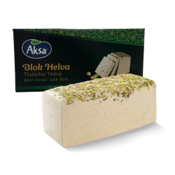 AKSA HELVA ANTEP FISTIKLI BLOK 5 KG  AKSA HELVA ANTEP FISTIKLI BLOK 5 KG