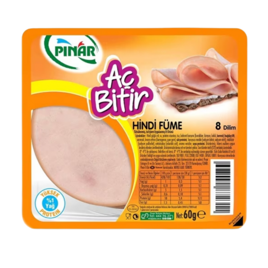 PINAR AÇ BİTİR HİNDİ SALAM FÜME 60 GR 