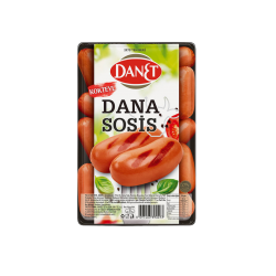DANET SOSİS DANA KOKTEYL 250 GR  DANET SOSİS DANA KOKTEYL 250 GR