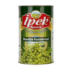İPEK BEZELYE KONSERVE TENEKE 4000 GR * 4
