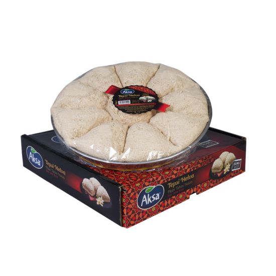 AKSA HELVA SADE TEPSİ DİLİMLİ 5 KG AKSA HELVA SADE TEPSİ DİLİMLİ 5 KG